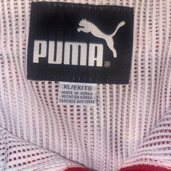 Puma Super Bowl XXXIV Coat Windbreaker Coca Cola Men's Size XL - Picture 5 of 5